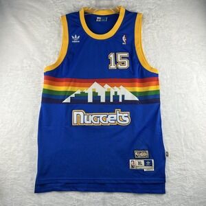 NBA JERSEY DENVER NUGGETS CARMELO ANTHONY ADIDAS SWINGMAN HWC XL VINTAGE
